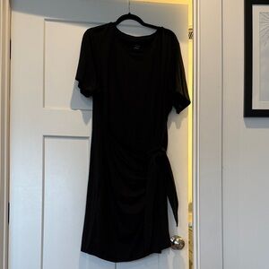 Black Wrap Dress
